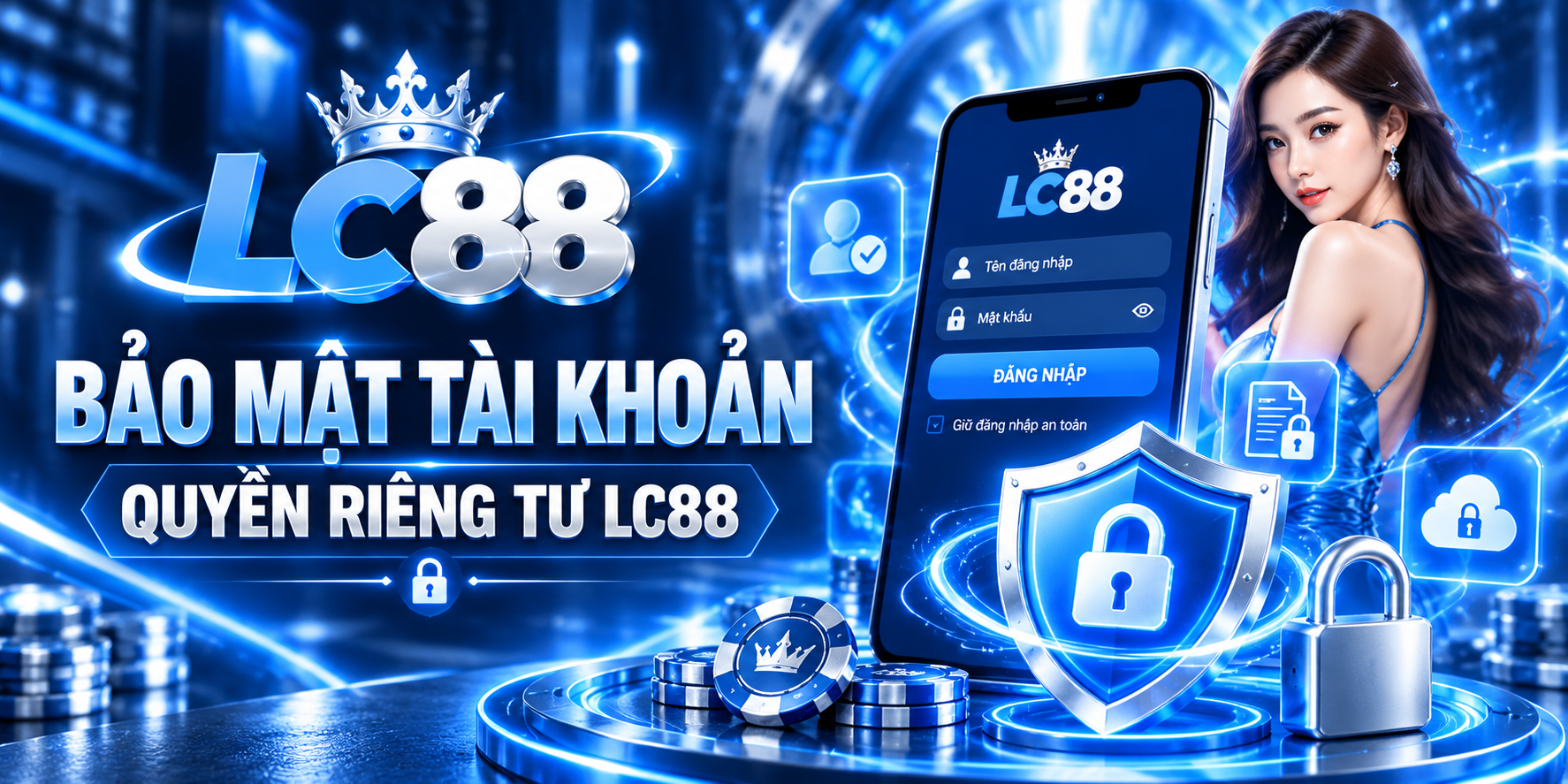 Bảo vệ thông tin cá nhân, xác thực và khôi phục tài khoản LC88